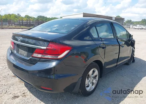 2015 Honda Civic Lx из США, поврежденный, VIN 19XFB2F52FE073146